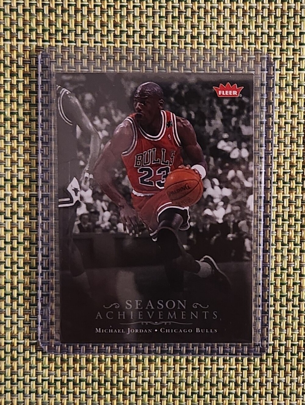 Michael Jordan Season Achievements Basketball Card